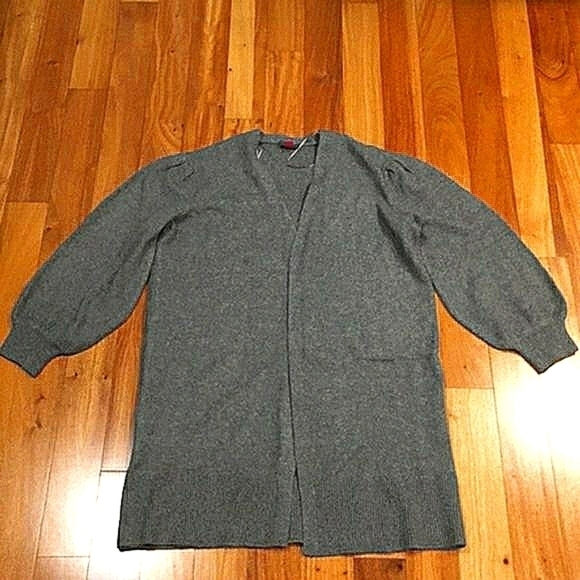 VINCE CAMUTO cozy sweater cardigan - Picture 2 of 8